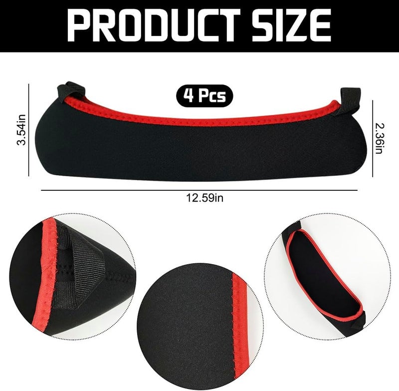 VIOKKO 4 Pack Neoprene Rifle Scope Optics Cover Waterproof Riflescope Optic Protective Bag for Hunting Gun Scope - Image 5